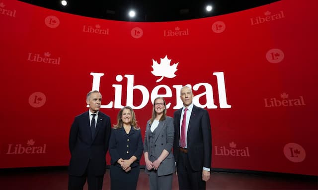 Liberal leadership candidates to face off in final debate in Montreal - https://cdn.connectfm.ca/Liberal_2025-02-25-165555_kwnw.jpg