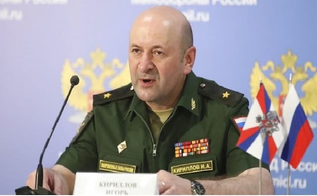 The head of Russia’s nuclear defense forces has been killed in an explosion in Moscow - https://cdn.connectfm.ca/Lieutenant-General-Igor-Kirillov.jpg