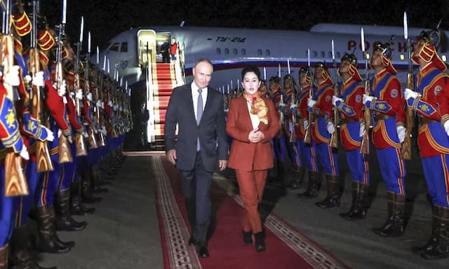 Russian leader Putin visits Mongolia, defying an international warrant for his arrest - https://cdn.connectfm.ca/Putin_2024-09-03-164437_mlbo.jpg