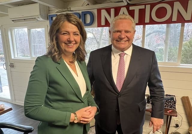 Danielle Smith meet with Ontario Premier Doug Ford today in Toronto - https://cdn.connectfm.ca/danial.jpg