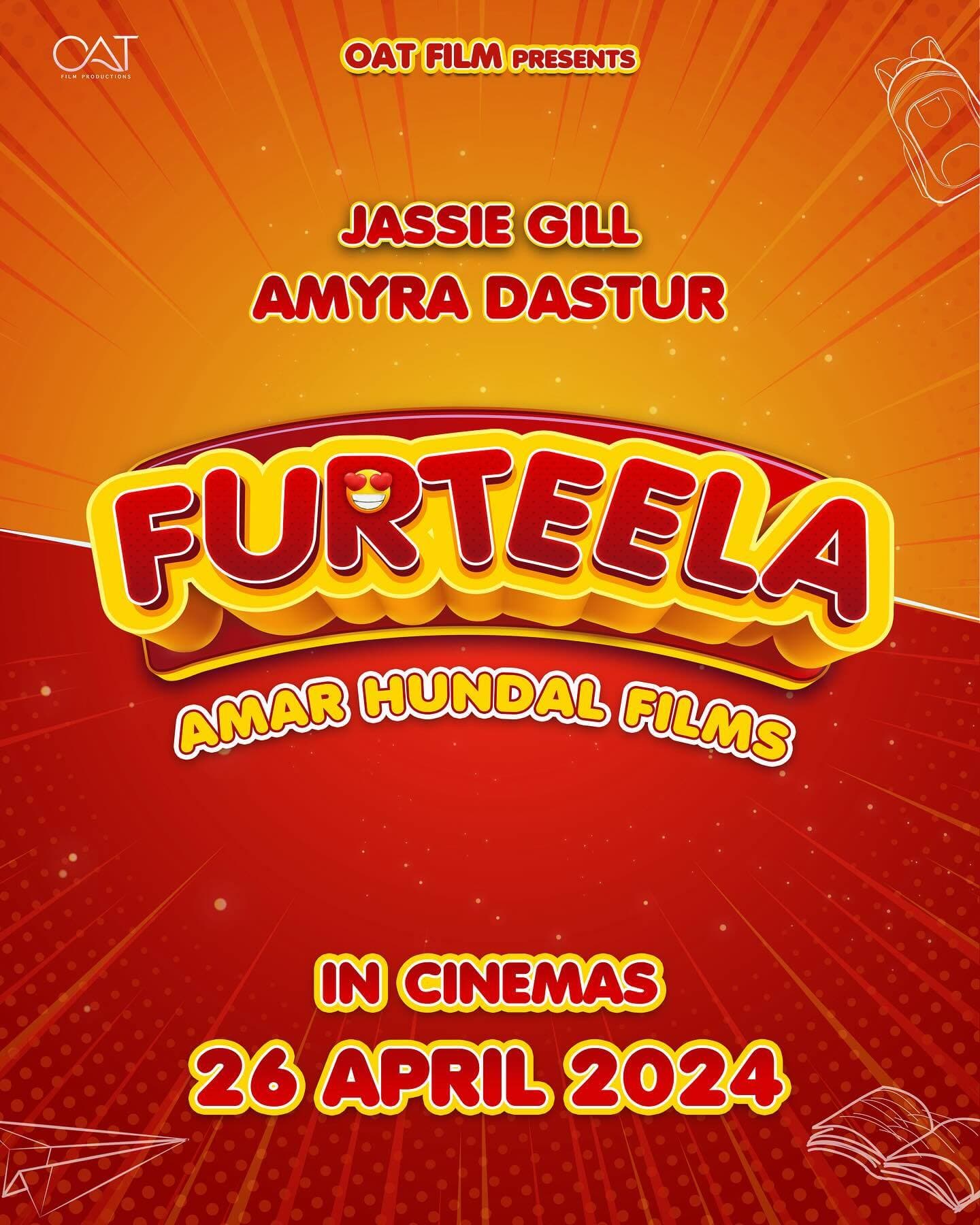 jassie-gill-and-amyra-dastur-starrer-furteela-hit-the-theatres-soon