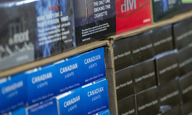 Mounties seize 171,000 packs of illicit cigarettes in Langford, B.C. - https://cdn.connectfm.ca/packs-of-illicit.jpg