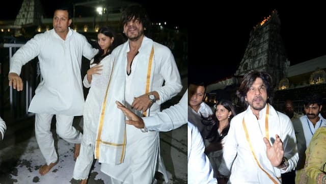 Ahead of Jawan release, Shah Rukh Khan offer prayers at Tirupati temple - https://cdn.connectfm.ca/shahruk-khan-in-temple.jpg