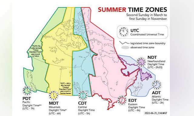 Daylight Saving Time Returns: Clocks to Move Forward on March 9 - https://cdn.connectfm.ca/summer-time-zone.jpg